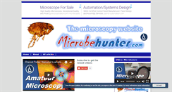 Desktop Screenshot of microbehunter.com
